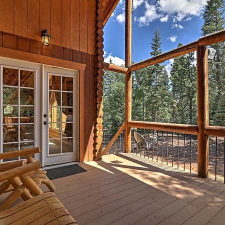 Cozy Utah Cabin With Deck And Fire Pit! Duck Creek Village Exterior foto