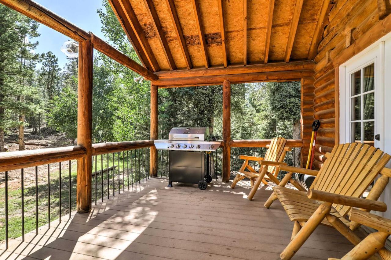 Cozy Utah Cabin With Deck And Fire Pit! Duck Creek Village Exterior foto