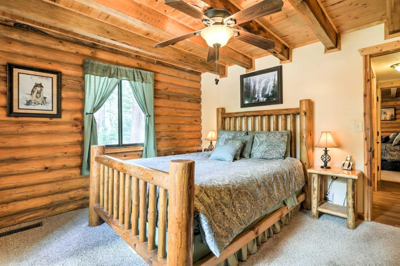Cozy Utah Cabin With Deck And Fire Pit! Duck Creek Village Exterior foto